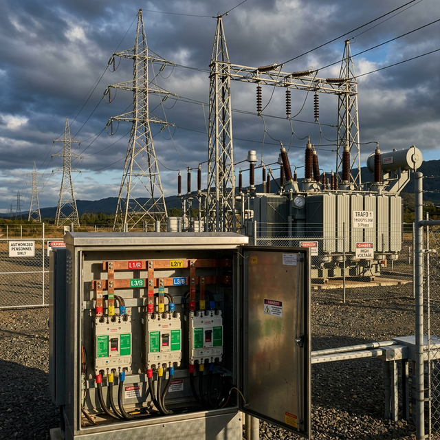3-Phase Electricity Transmission